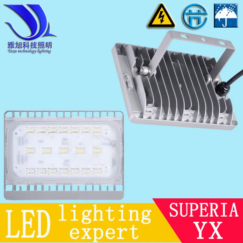 led flood light 10W 30W 50W 100W 220v Waterproof Floodlights reflector outdoor lamp garden | Лампы и освещение