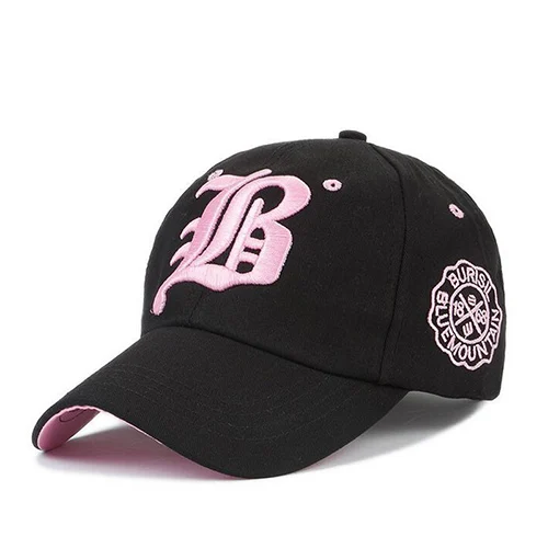 black pink Бренд Snapback бейсбольная кепка хип-хоп Snapback Кепка s головные уборы для мужчин и женщин Bone письмо Gorras Casquette Регулируемая Мужская Новая шапка - Цвет: black pink