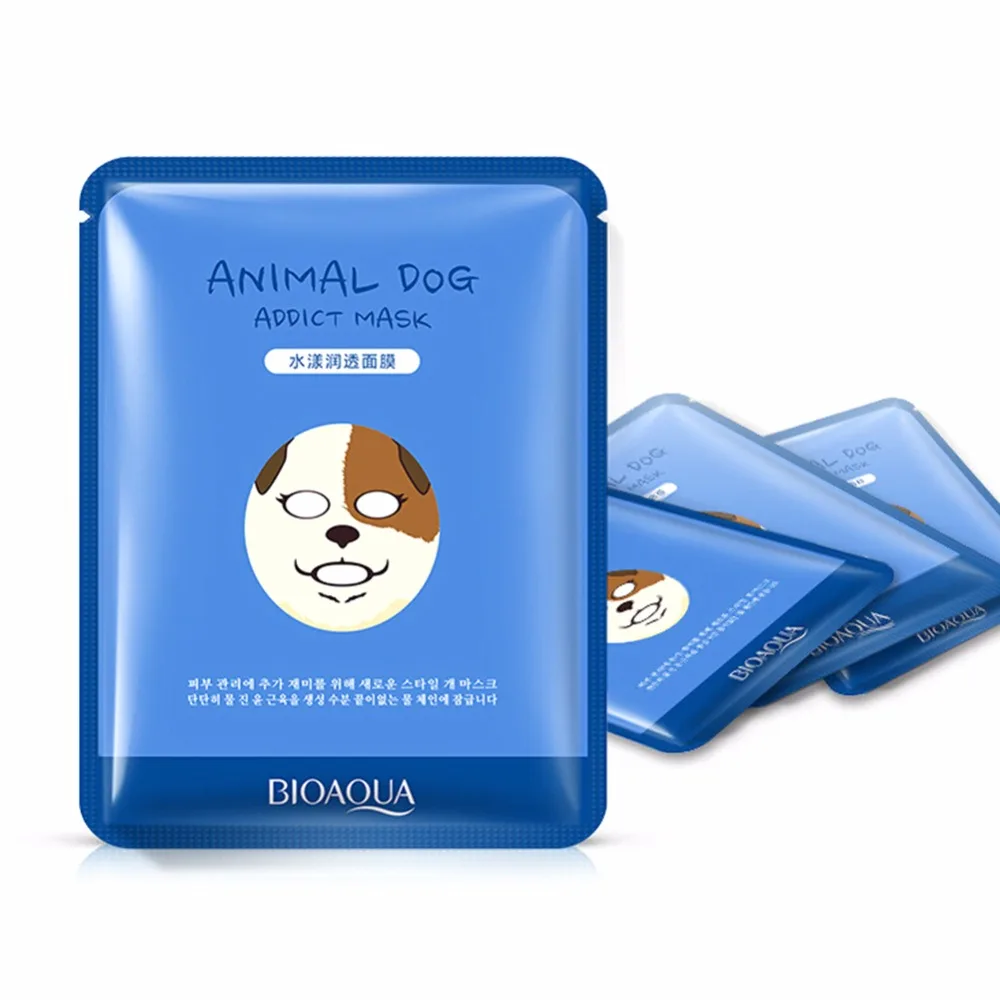 Top Quality Face Skin Care Moisturizing Oil Hydrating Control Facial Masks 30g 1pcs Animal Packing |