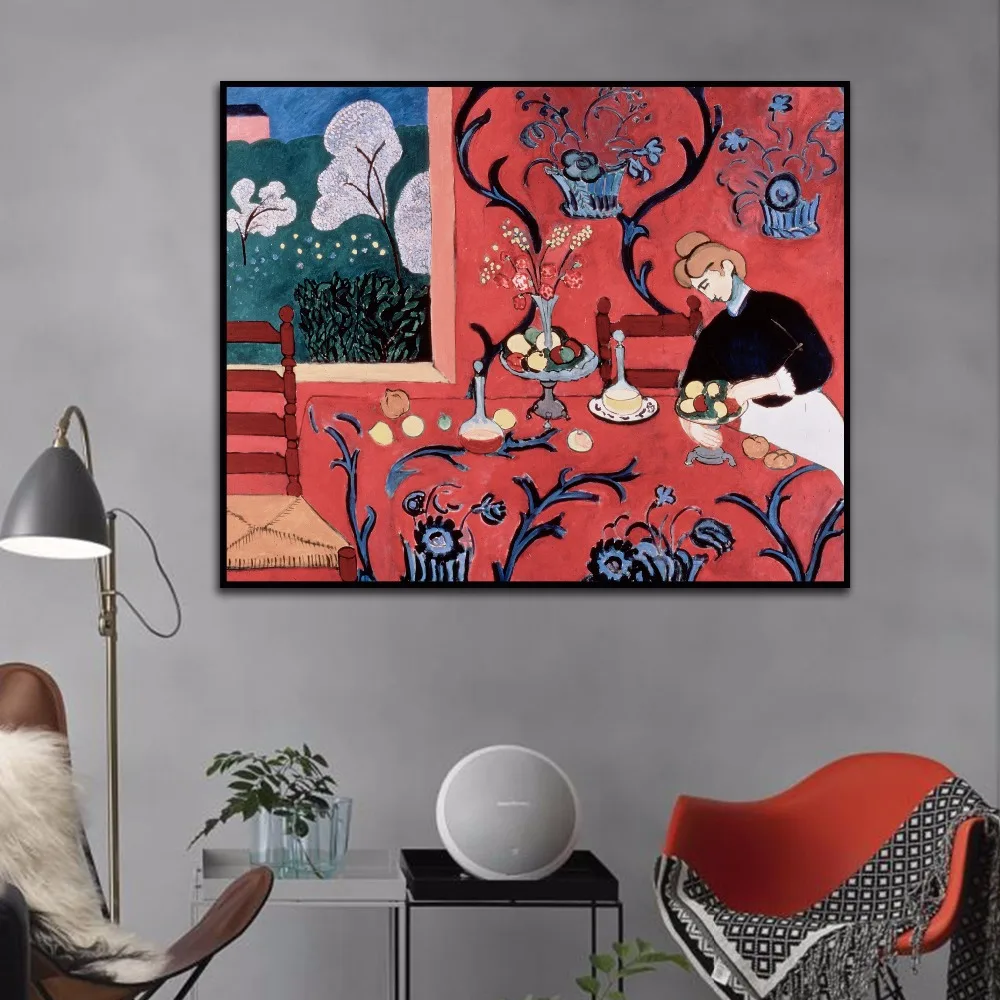 Матисса основатель brutalist холст Книги по искусству печати живопись плакат 78x98 см