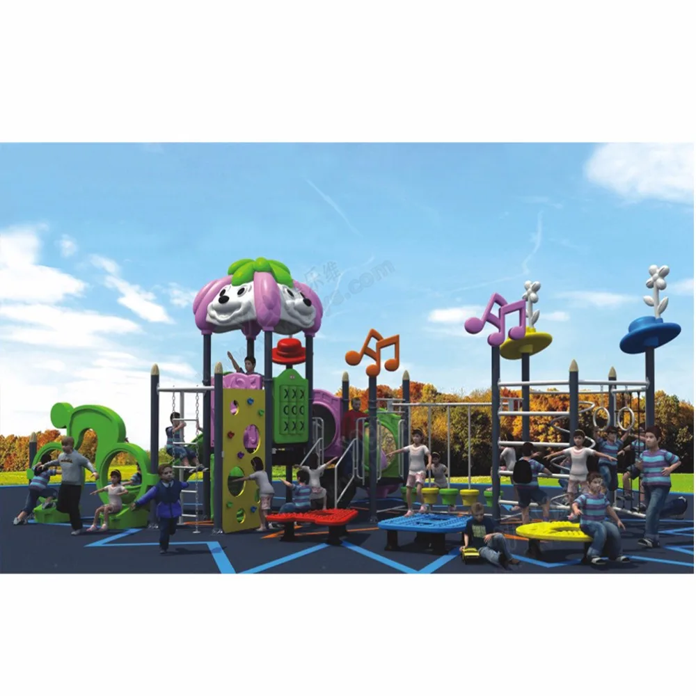 kids amusement combination playground with CE/TUV plastic outdoor playground slide for school/park/community