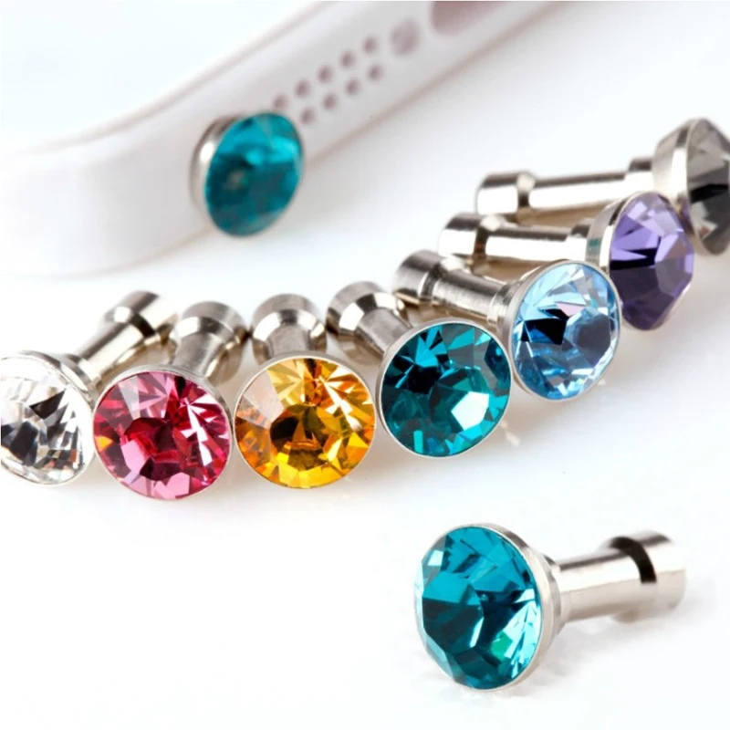 10pcs/lot Universal 3.5mm Cell Phone Earphone Plug For iPhone 6 5s /Samsung /HTC Sony Dust Headphone Jack Stopper | Мобильные