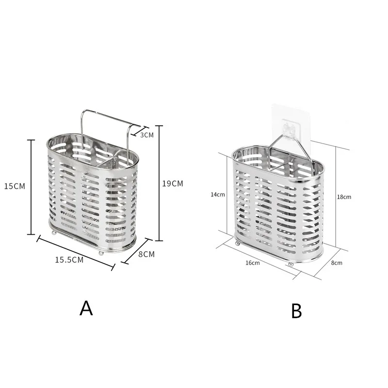 Многофункциональный контейнер для хранения палочек ложек вилок нержавеющая