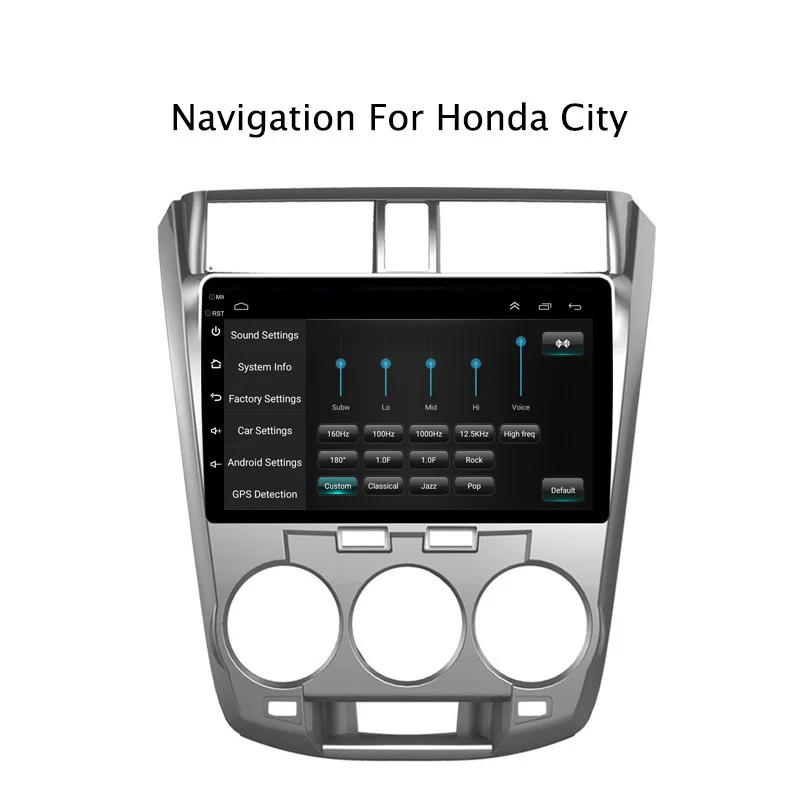 NAVITOPIA 10 1 дюймов 4G LTE WIFI головное устройство для Honda City 2008-2014 Android 6 0 2G + 32G