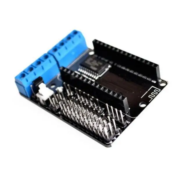 NodeMCU щит для платы двигателя L293D телефона от ESP8266 esp 12E kit diy rc toy wifi smart car remote control |