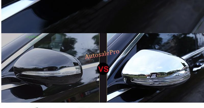 

Left or Right hand drive Chrome Rearview Side Door rearview Mirror Cover Trim 2pcs for Mercedes Benz E Class W213 2016 2017