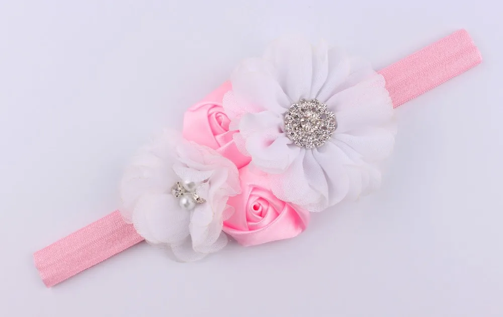 Эластичная Повязка на голову для девочек MengNa 20 шт./лот шифоновая повязка с