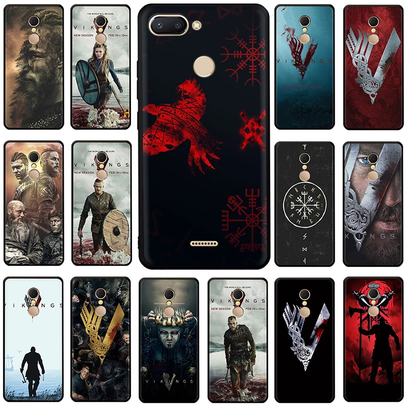 Силиконовый чехол серии Vikings для Xiaomi Redmi 5A 6A 5 Plus 6 Pro 7 GO Note 4X 8 GO5A Prime|Бамперы| |