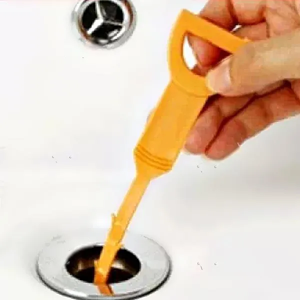Moblin Hair Removal Tool Drain Dredge Pipe Sewer Cleaner Hook for Bathroom Kitchen Sink HHI-303660 | Бытовая техника