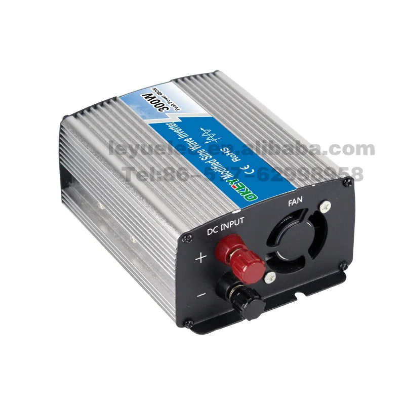 Небольшая мощность модифицированный синусоидальный инвертор 300 Вт 12 В до 220