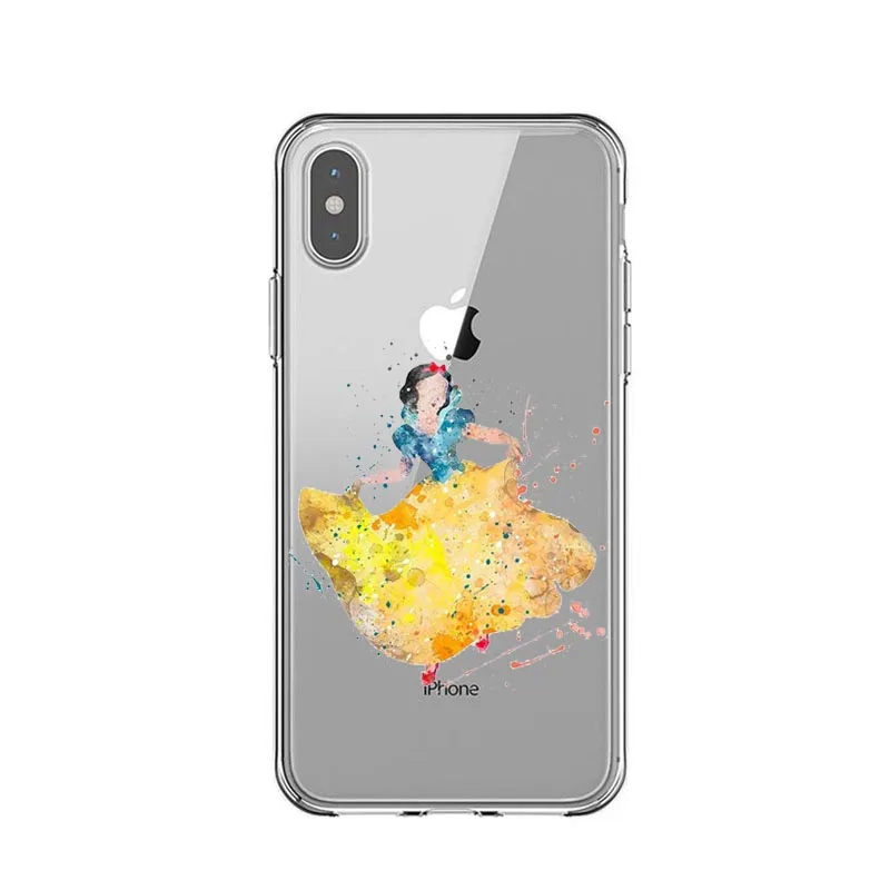 Силиконовый чехол TinkerBell для телефона iPhone 7 8 Plus XS MAX XR милый мягкий маленький чехол с русалкой для iPhone X 6 6S Plus 7 8 5 SE Coque