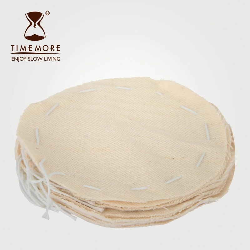 TIMEMORE Портативный Кофе фильтр мешок порошок висит уха фильтровальной бумаги