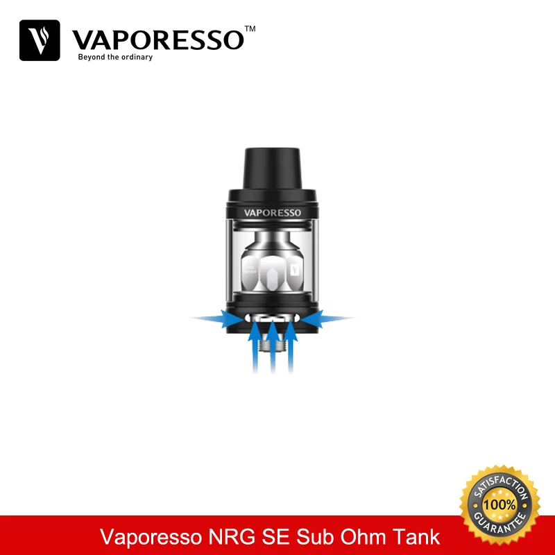 Электронная сигарета Vaporesso SWAG NRG SE Sub Ohm бак для пара 22 мм атомайзер 3 5 мл с