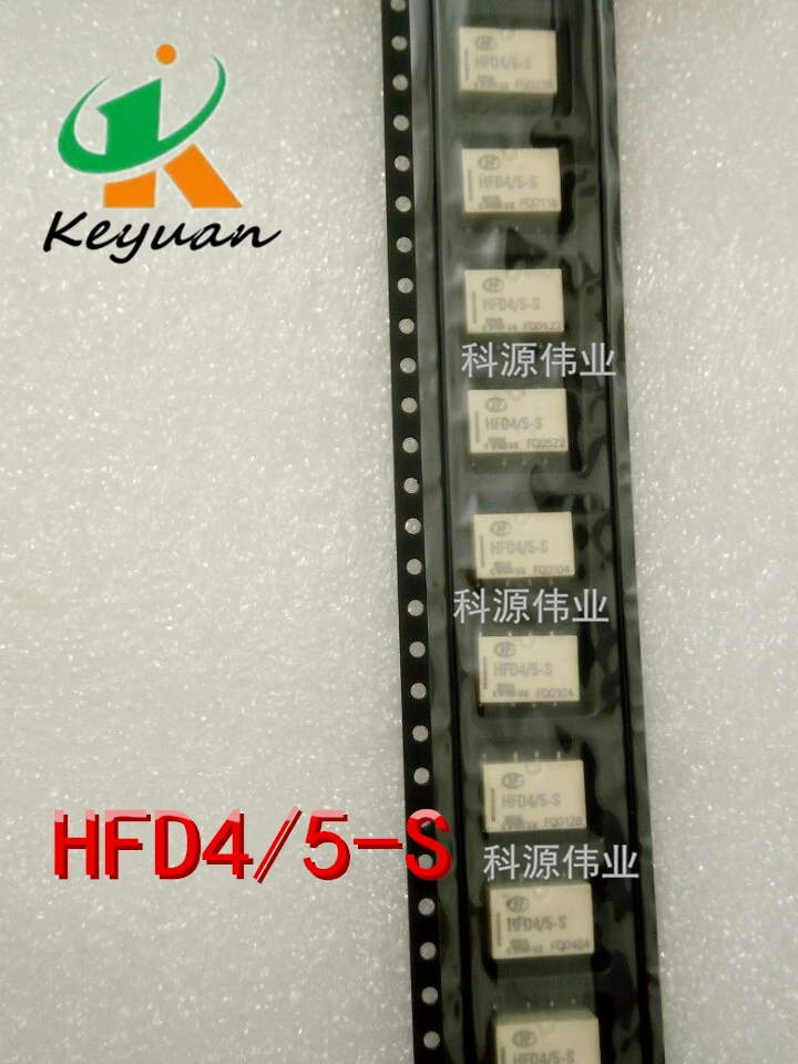 

Реле HFD4/3В, 5В, 9В, 12В, 24В-S 2A 8PIN