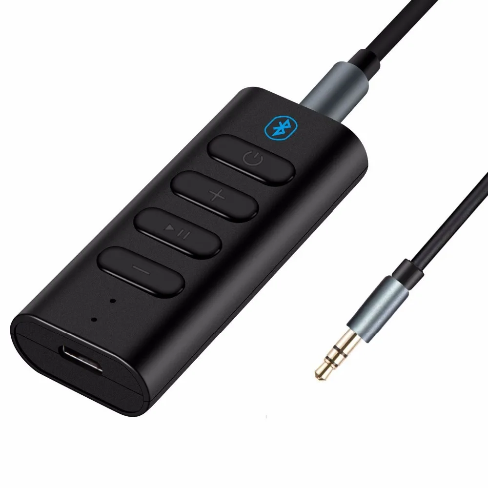 Bluetooth-адаптер для наушников 3 5 мм беспроводной аудиоприемник адаптер с зажимом