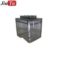 jiutu folding installation dust free room workshop laminating hood bench air flow clean for iphone mobile phone fix shop