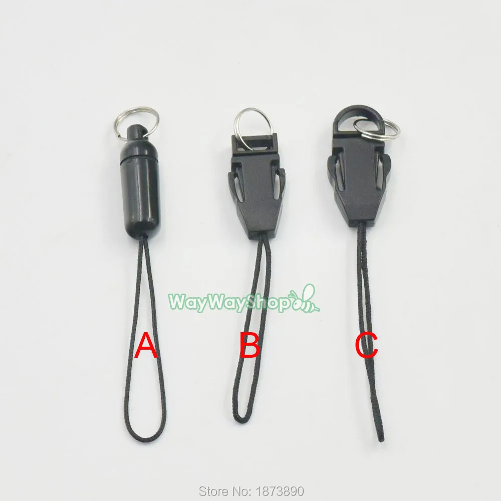 200 шт. ремешок на запястье удобный съемный Pd1 для телефона USB черный 3 стиля