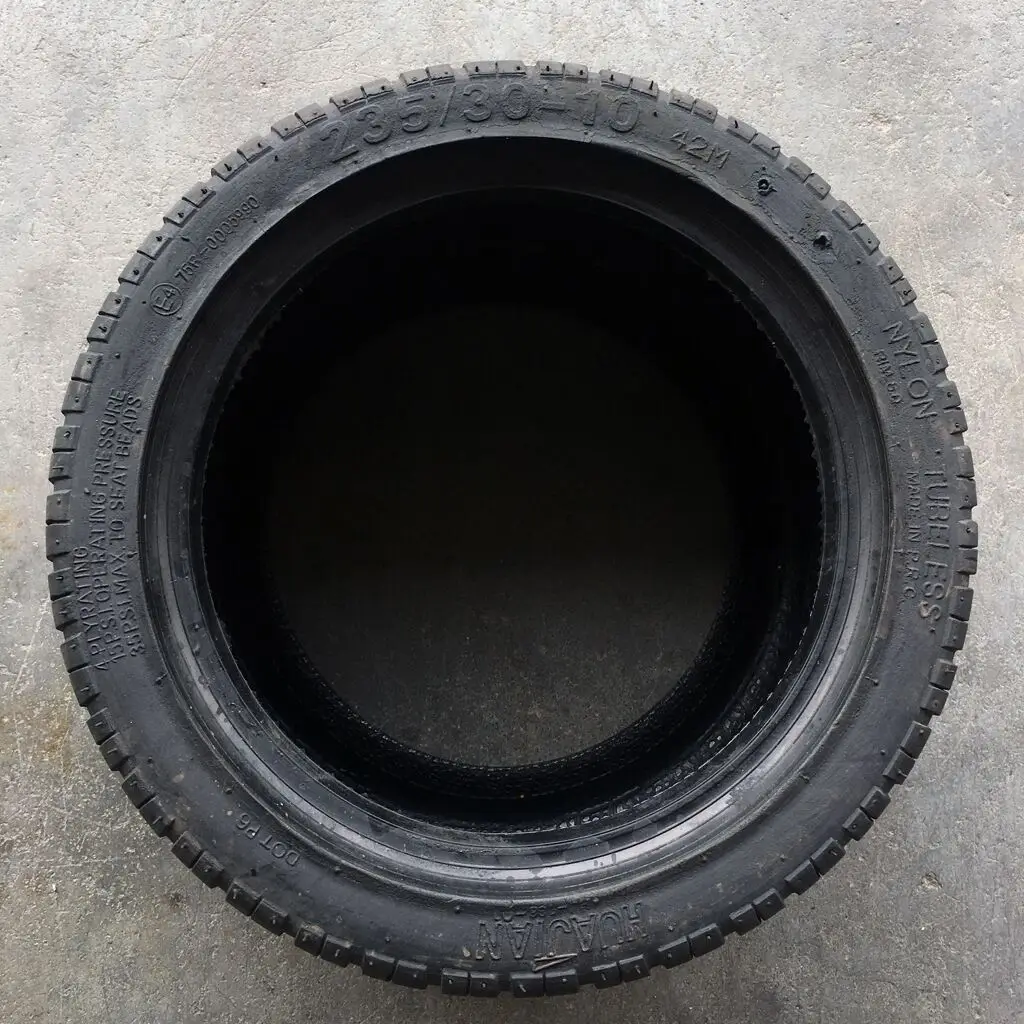 235/30 10 R10 бескамерная шина плоская Беговая резиновая производительность для 200cc