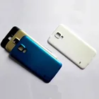 Оригинальный новый корпус, задняя крышка аккумулятора для Samsung Galaxy S5 i9600 G900 S5 mini G800, задняя защитная крышка для сотового телефона