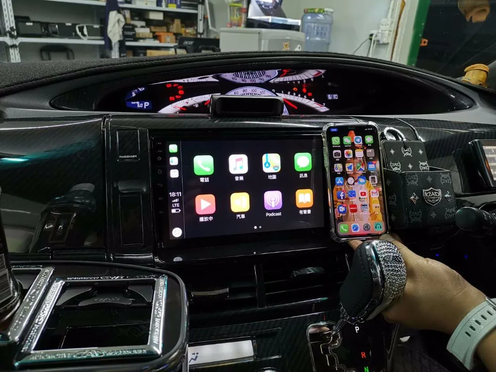 9 &quotAndroid 8 0 Восьмиядерный мультимедийный автомобильный плеер для Toyota Previa 2006-2012 WiFi