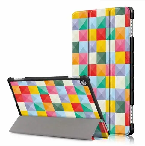 Ультратонкий Магнитный трехскладной смарт-планшет для Huawei MediaPad M5 Lite 10 дюймов |
