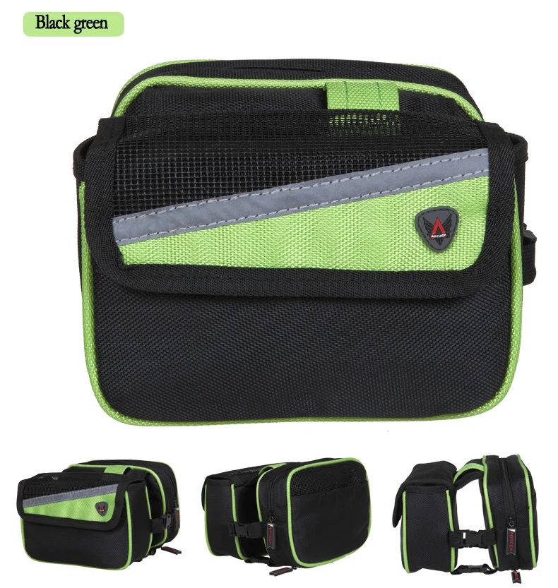 Передний Руль Велосипеда Сумка на раму велосипеда водонепроницаемый органайзер