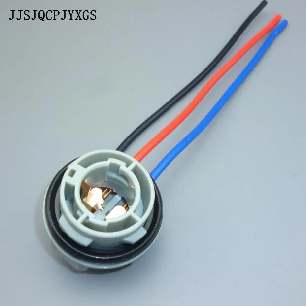 

JJSJQCPJYXGS 1157 BAY15D Разъем 10 см 380 женский автомобильный кабель для освещения PY21/5 Вт автомобильная лампа разъем светодиодный лампы провод