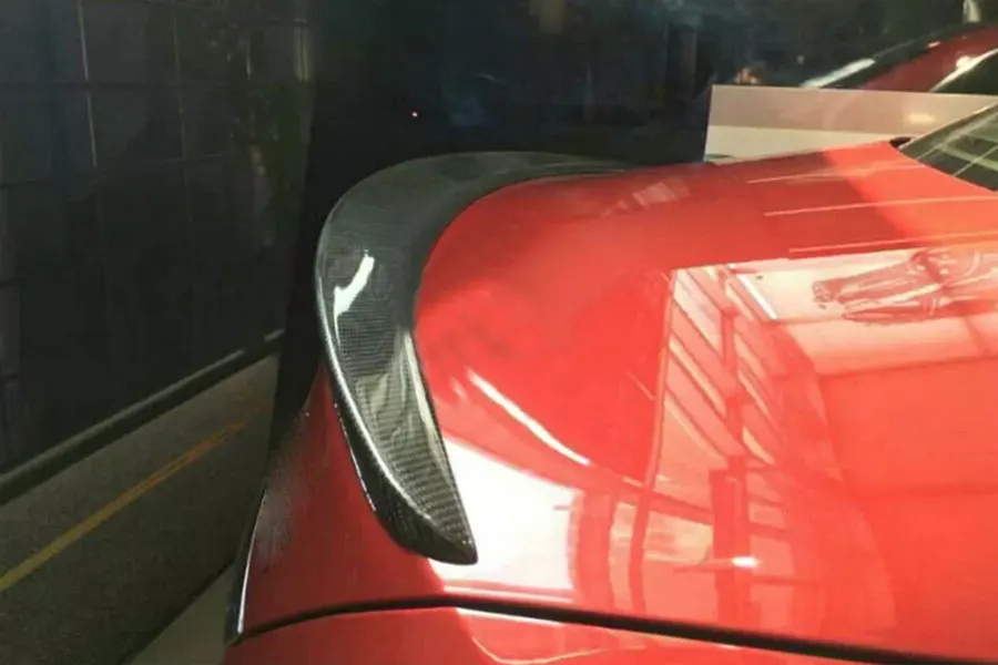 Задний спойлер для багажника из углеродного волокна крыло Mercedes Benz C Class W205 Sedan 4 Door