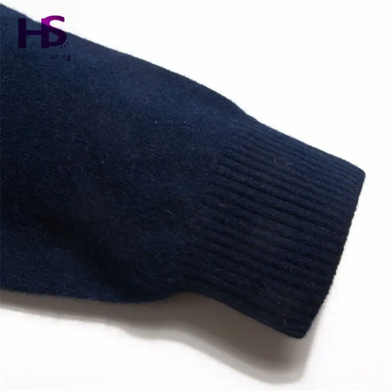 2015 новое поступление зима теплая 100% норки кашемировый свитер мужчины v-образным