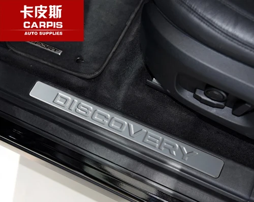 

Накладка на порог автомобильной двери, накладка из нержавеющей стали для Land Rover Discovery Sport 2015, Стайлинг автомобиля