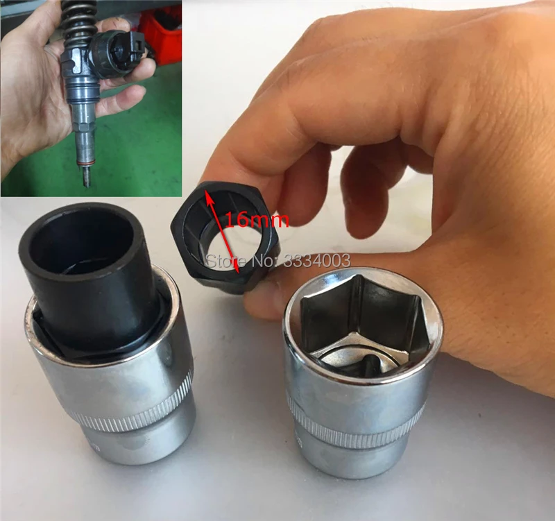 Дизель common rail Форсунка крышка восьмиугольная втулка гаечный ключ инструмент 8 углов для BOSCCH