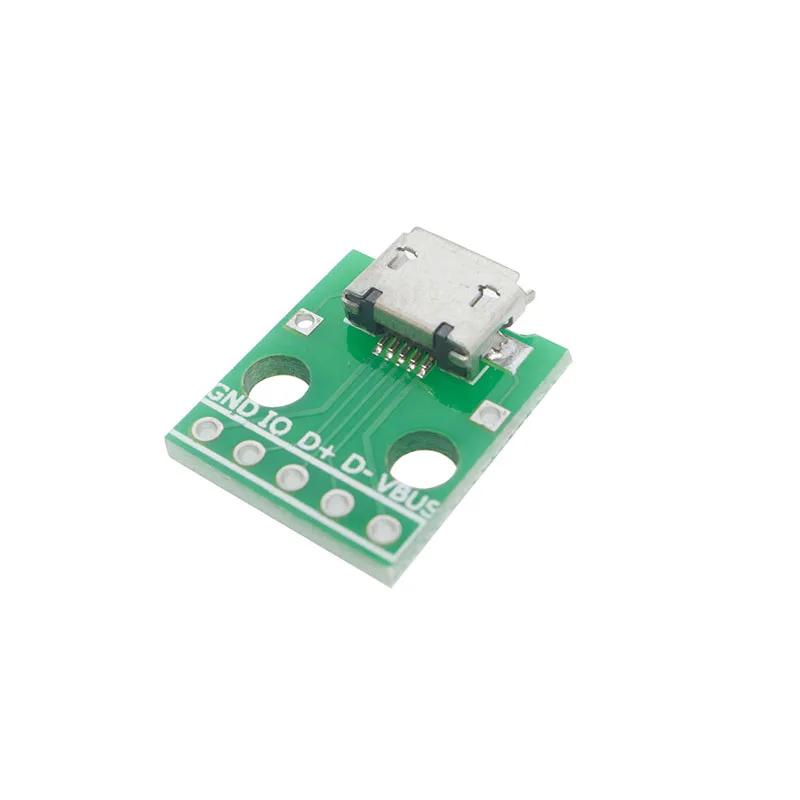 USB разъем типа папа/MINI MICRO Для DIP адаптера 2 54 мм 5pin B 0 гнездо PCB конвертер 3 0|usb to|usb to