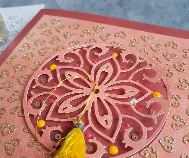 Piggy Craft metal cutting dies cut die mold Round garland frame Scrapbook paper craft knife mould blade punch stencils | Дом и сад