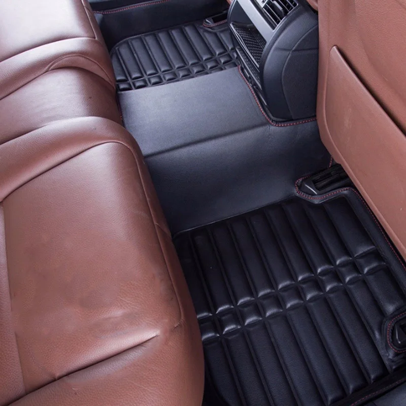Подходит для TOYOTA RAV4 2013- автомобильные коврики черные передние и задние коврики