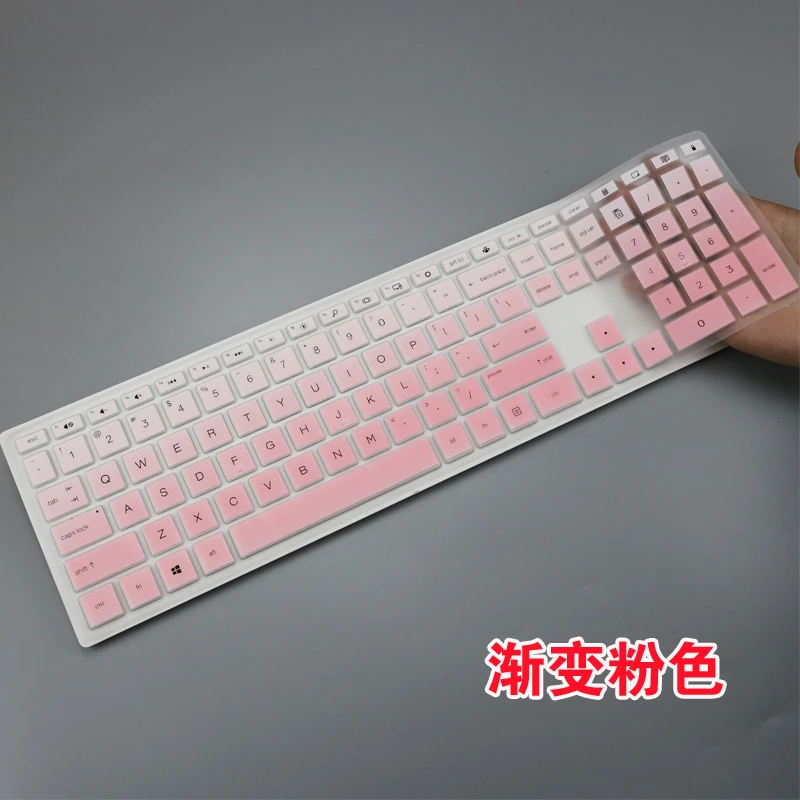 fadepink Для hp павильон 27-XA0055ng 27-XA0370nd 27-XA0076hk 27-XA0010na все-в-одном ПК крышка клавиатуры защитная настольная пленка Компьютерная - Цвет: fadepink
