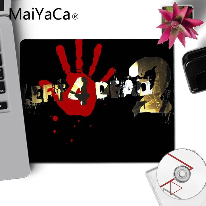 MaiYaCa 2019 Новый левый 4 мертвый ноутбук коврик для мыши Гладкий блокнот письма