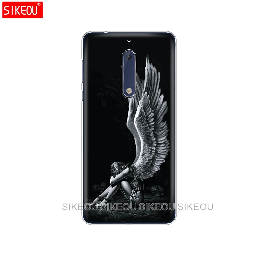 Мягкий силиконовый чехол ТПУ для Nokia 5 3 6 7 8 9 2017 nokia 2018 1 2 телефона задняя крышка