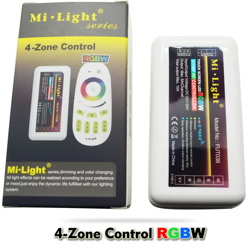 DC5V Wi Fi светодиодный Управление Hub + 12 V 24 RGBW РФ сенсорный пульт дистанционного
