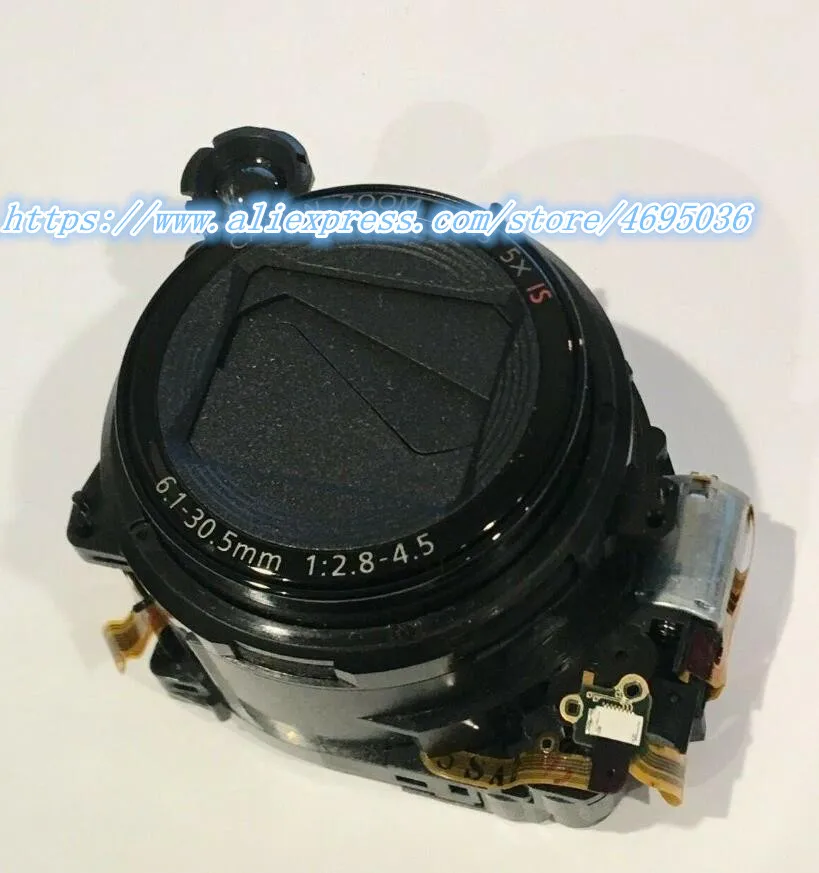 90% новые оригинальные черные линзы в золотистой оправе G10 зум для Фотоаппарата Canon