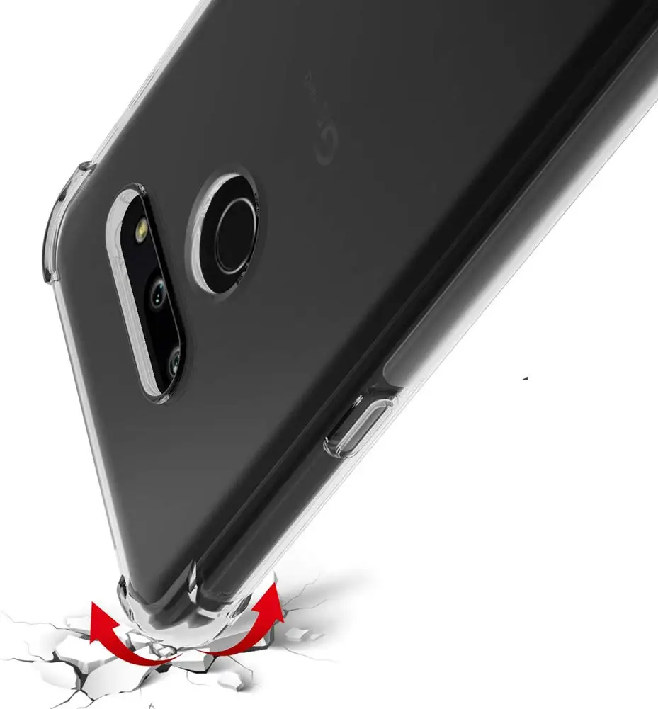 Чехол ThinQ для LG G8 гибридный ударопрочный ультратонкий защитный прозрачный чехол