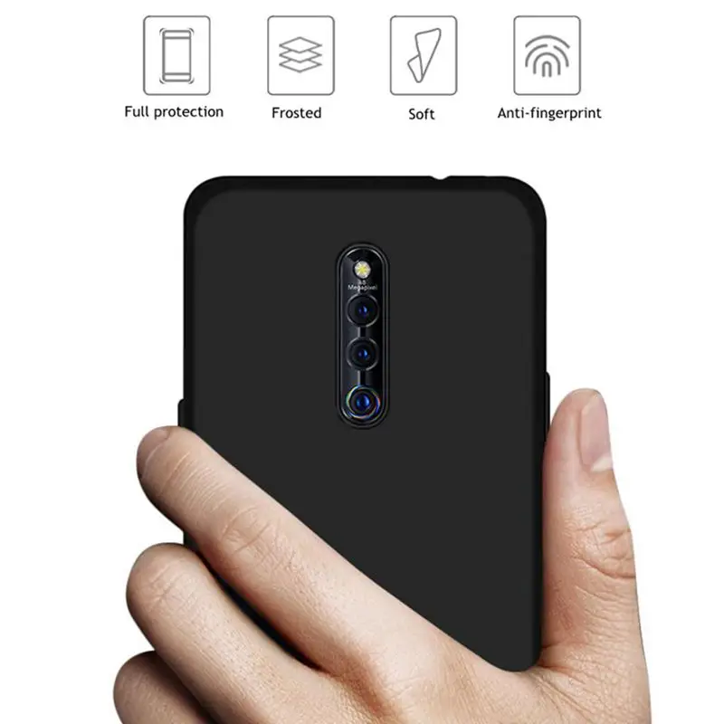 Мягкий силиконовый матовый чехол для VIVO X27 pro с защитой от падения X27pro Новинка |