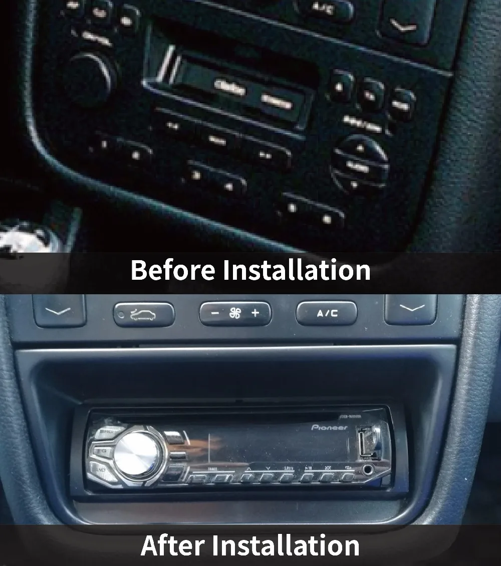 1 Din радио фасции для peugeot 406 1995-2005 стерео панель Dash CD переходная аудио адаптер DVD лицевая рамка пластина крепление