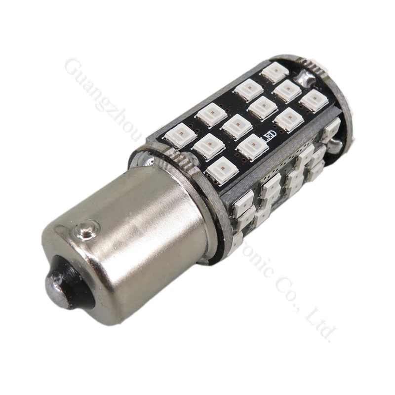 Canbus Янтарный Белый Красный Синий 60 Светодиодный 2835 SMD P21W 1156 7506 10 Вт Авто