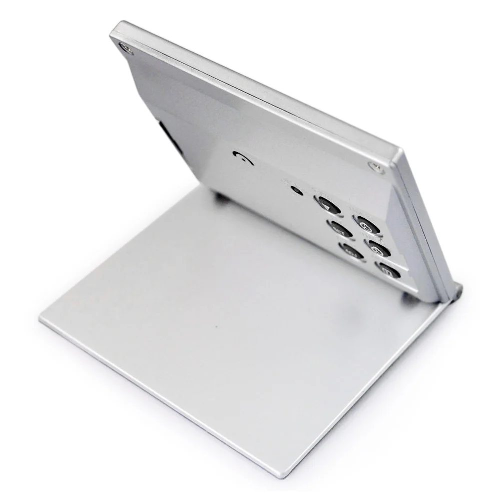 Календарь будильник дисплей дата время температура складной стол цифровой ЖК