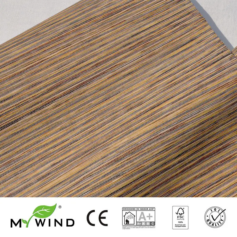 Обои MY WIND Ретро Grasscloth 3D бумажные тканые дизайнерские обои в рулоне Роскошный
