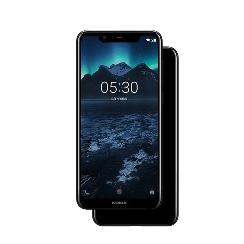 Nokia X5 4G 64G Android 8 1 3060 mAh 3 камеры двойная Sim отпечаток пальца 5 86 дюймов Восьмиядерный