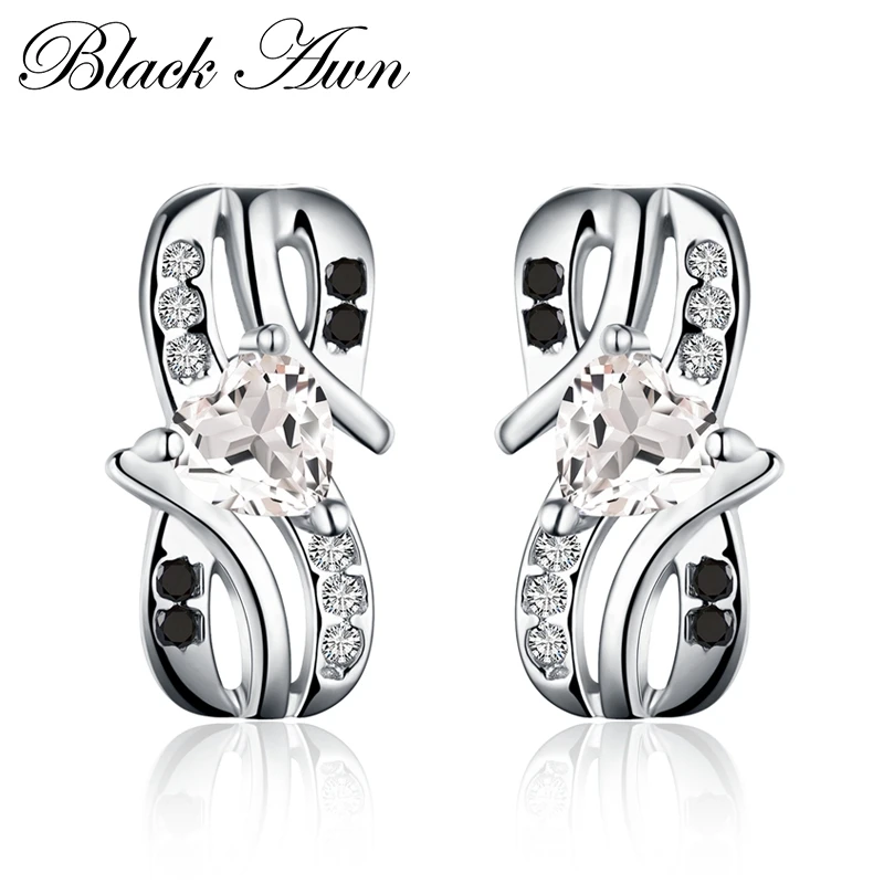 Женские серьги гвоздики из серебра 1 5 пробы 925 г|stud earrings|earrings forearrings for women |