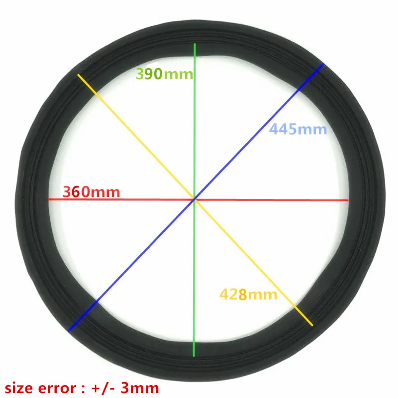 18 дюймовая быстрая ткань для колонки JBL 445 мм 428 390 360 мм|surround|surround speakersspeaker surround repair |