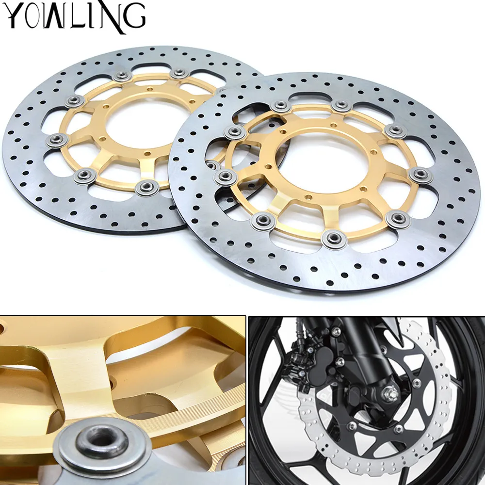 High quality CNC Motorcycle Front Floating Brake Disc Rotor For HONDA CBR600RR 2003-2014 CBR1000RR 2004-2005 CB1300 2003-2009 | Автомобили