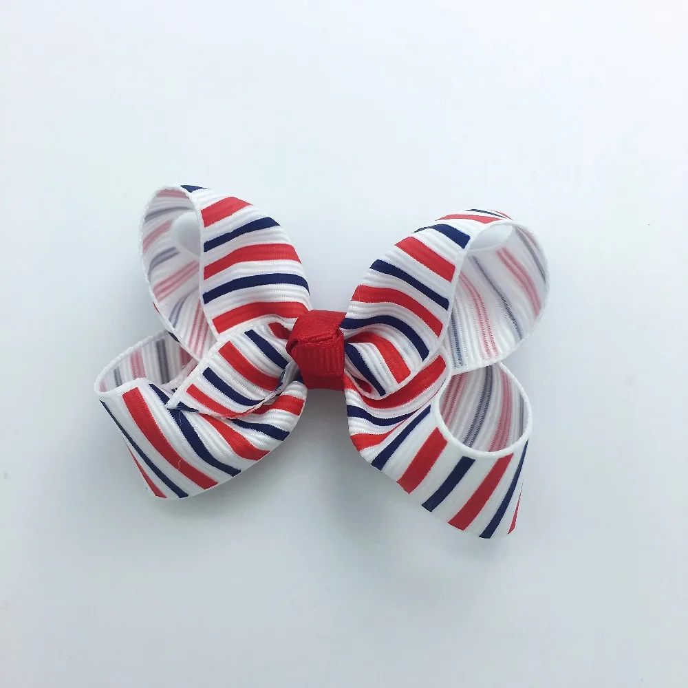 

20pcs/lot 3 Inch Lovely Hair Bow Clip Cute Hair Clip mini Bow Tie Hairpin Hair Accessories Infant Baby Hair Bows
